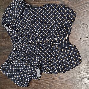 BLUE DKNY JEANS DRESS SHIRT